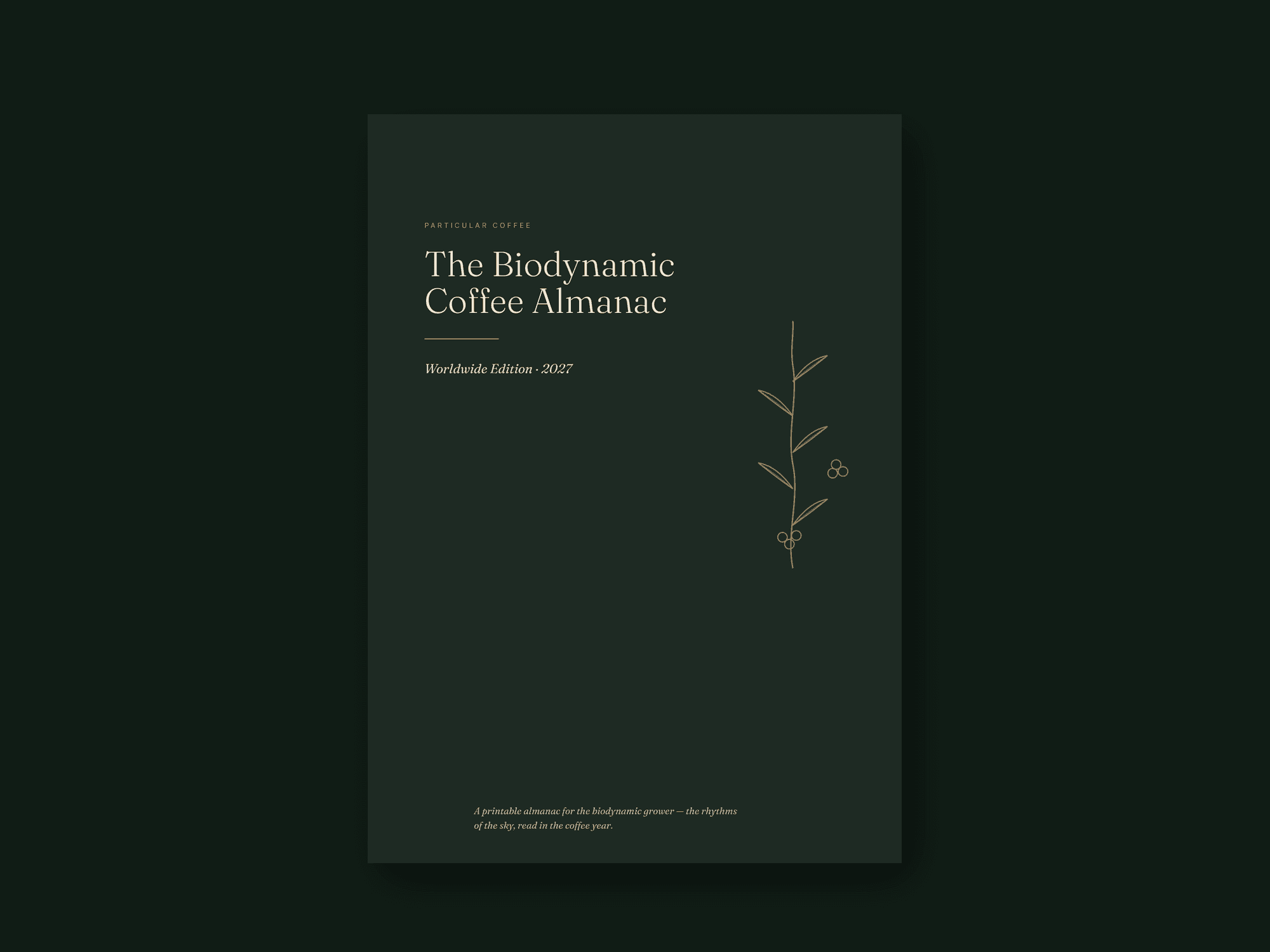 The Biodynamic Coffee Almanac