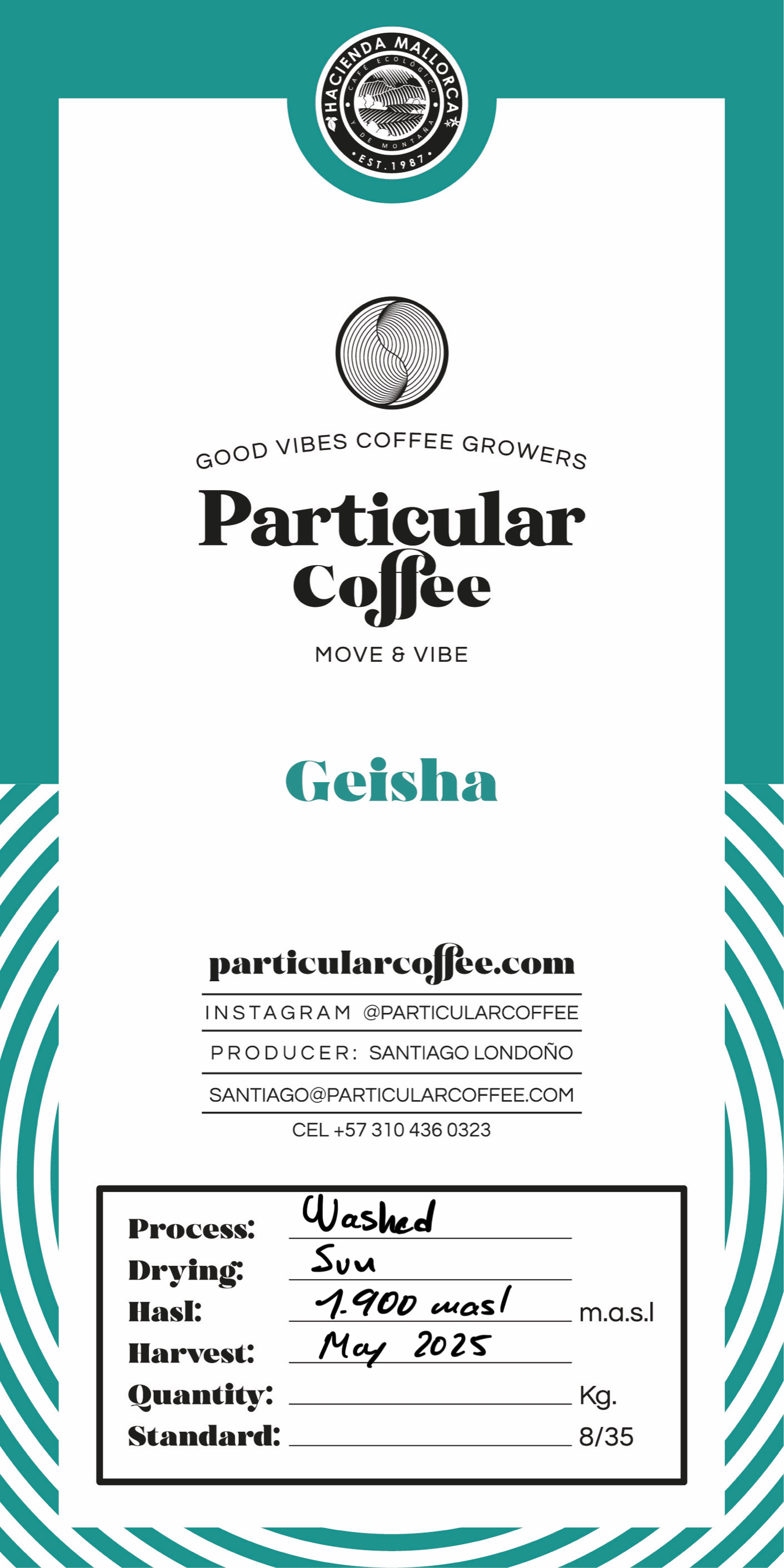 Geisha coffee
